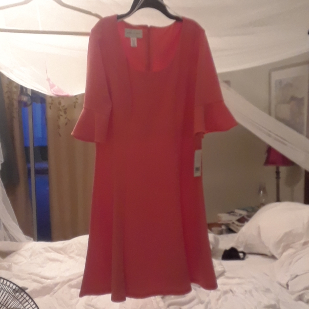 Donna Morgan Peach dress